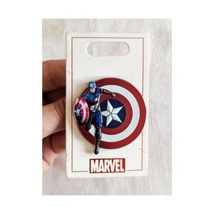 NWT Marvel Captain America Pinback Pin